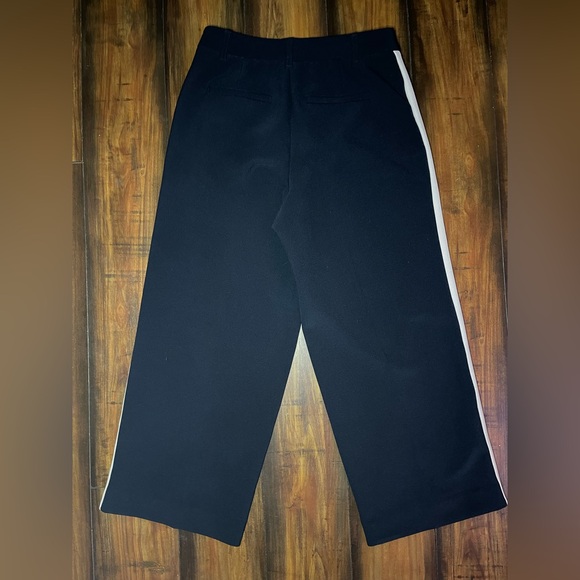 Michael Kors Blue and White Wide Leg Pants - Picture 7 of 10